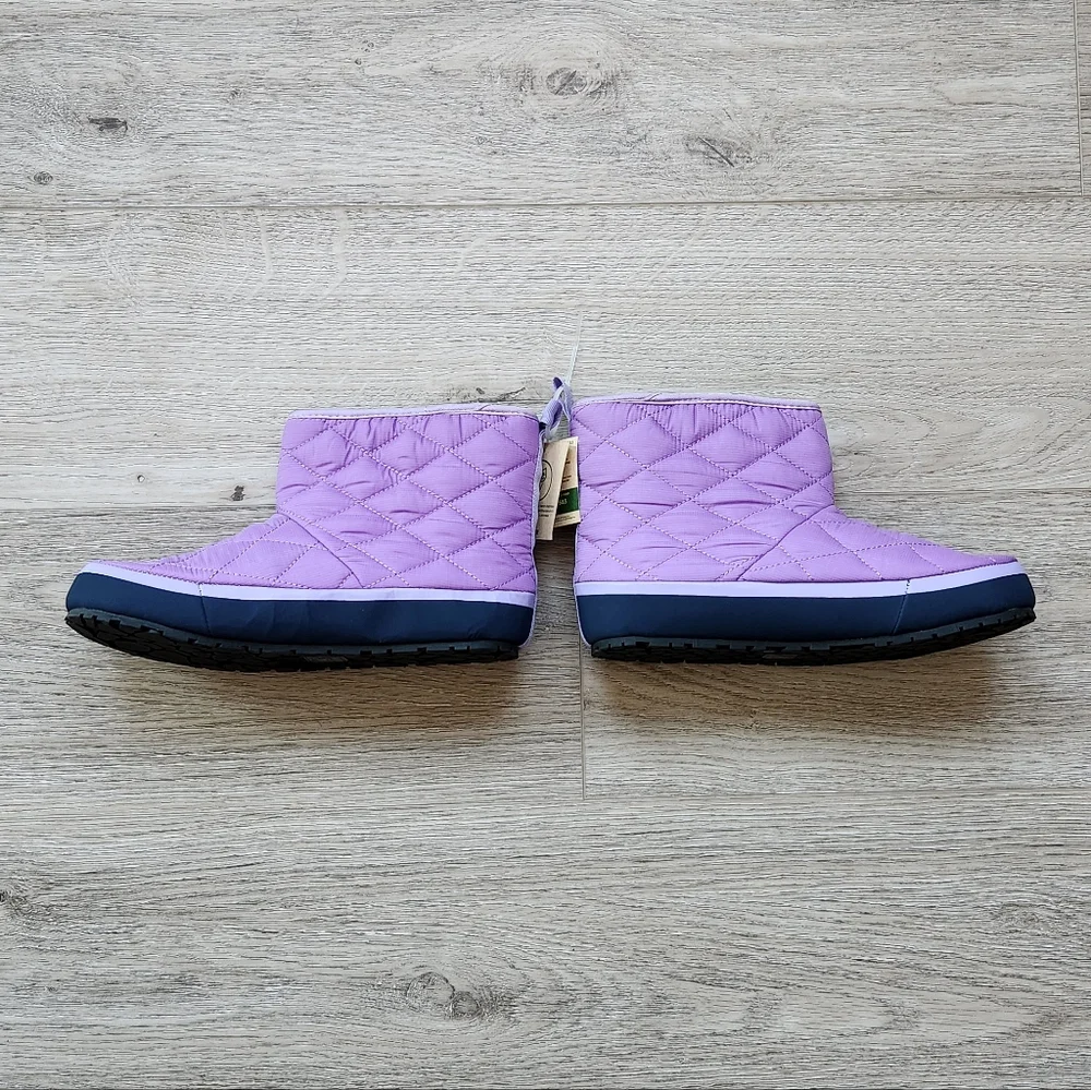 Kamik Purple Boot Girls 5 Puffy Mid Slipper Winter Boot Nwt